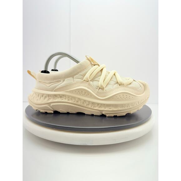 Hoka One One Ora Primo Womens Size 7.5 Vanilla Slip On Insulated Shoes 1141570 - Picture 5 of 9